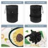 2PCS Fresh avocado-687 Travel Cosmetic Bag Makeup Organizer, Drawstring Bathroom Cases - Cylindrical & Small Toiletry Bag view 3