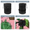 2PCS Artistic Cactus-141 Travel Cosmetic Bag Makeup Organizer Bag Bathroom Cases Toiletry Bag with Drawstring (Cylindrical bag and small bag) view 3