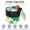 2PCS Colorful Cactus-83 Travel Cosmetic Bag Makeup Organizer, Drawstring Bathroom Cases - Cylindrical & Small Toiletry Bag view 2
