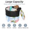 2PCS Green avocado-603 Travel Cosmetic Bag Makeup Organizer, Drawstring Bathroom Cases - Cylindrical & Small Toiletry Bag view 2