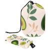 2PCS Fresh avocado-716 Travel Cosmetic Bag: Your Ultimate Makeup Organizer & Bathroom Cases - With Drawstring, Cylindrical & Small Toiletry Bag view 1