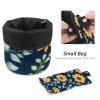 2PCS Aesthetic Sunflower-311 Travel Cosmetic Bag Makeup Organizer, Drawstring Bathroom Cases - Cylindrical & Small Toiletry Bag view 4