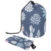 2PCS Colorful Cactus-63 Travel Cosmetic Bag Makeup Organizer, Drawstring Bathroom Cases - Cylindrical & Small Toiletry Bag view 1
