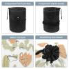 2PCS Artistic Cactus-119 Travel Cosmetic Bag Makeup Organizer, Drawstring Bathroom Cases - Cylindrical & Small Toiletry Bag view 3