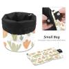 2PCS Artistic Cactus-119 Travel Cosmetic Bag Makeup Organizer, Drawstring Bathroom Cases - Cylindrical & Small Toiletry Bag view 4