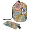 2PCS Colorful Sunflowers-350 Travel Cosmetic Bag Makeup Organizer: Stylish Bathroom Cases with Drawstring, Cylindrical & Small Toiletry Bag view 1
