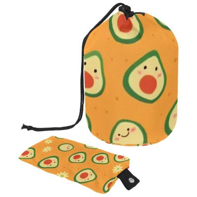 2PCS Green avocado-672 Travel Cosmetic Bag: Your Ultimate Makeup Organizer & Bathroom Cases - With Drawstring, Cylindrical & Small Toiletry Bag