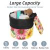2PCS Aesthetic Sunflower-337 Travel Cosmetic Bag Makeup Organizer Bag Bathroom Cases Toiletry Bag with Drawstring (Cylindrical bag and small bag) view 2