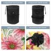 2PCS Aesthetic Sunflower-337 Travel Cosmetic Bag Makeup Organizer Bag Bathroom Cases Toiletry Bag with Drawstring (Cylindrical bag and small bag) view 3
