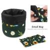 2PCS Artistic Sunflowers-293 Travel Cosmetic Bag Makeup Organizer Bag Bathroom Cases Toiletry Bag with Drawstring (Cylindrical bag and small bag) view 4