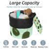 2PCS Green avocado-579 Travel Cosmetic Bag Makeup Organizer, Drawstring Bathroom Cases - Cylindrical & Small Toiletry Bag view 2