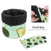 2PCS Green avocado-579 Travel Cosmetic Bag Makeup Organizer, Drawstring Bathroom Cases - Cylindrical & Small Toiletry Bag view 4