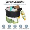 2PCS Yellow Sunflower-204 Travel Cosmetic Bag: Your Ultimate Makeup Organizer & Bathroom Cases - With Drawstring, Cylindrical & Small Toiletry Bag view 2