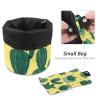 2PCS Artistic Cactus-157 Travel Cosmetic Bag Makeup Organizer Bag Bathroom Cases Toiletry Bag with Drawstring (Cylindrical bag and small bag) view 4