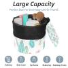 2PCS Artistic Cactus-111 Travel Cosmetic Bag Makeup Organizer, Drawstring Bathroom Cases - Cylindrical & Small Toiletry Bag view 2