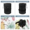 2PCS Colorful Cactus-102 Travel Cosmetic Bag Makeup Organizer: Stylish Bathroom Cases with Drawstring, Cylindrical & Small Toiletry Bag view 3