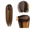 Mprosthesis Mono Top Base Women Human Hair Topper With Clips Women Wigs On Size 5"*6" (4/27, 20) view 1