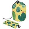 2PCS Artistic Cactus-152 Travel Cosmetic Bag: Your Ultimate Makeup Organizer & Bathroom Cases - With Drawstring, Cylindrical & Small Toiletry Bag view 1