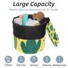 2PCS Artistic Cactus-152 Travel Cosmetic Bag: Your Ultimate Makeup Organizer & Bathroom Cases - With Drawstring, Cylindrical & Small Toiletry Bag view 2