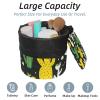 2PCS Artistic Cactus-122 Travel Cosmetic Bag Makeup Organizer: Stylish Bathroom Cases with Drawstring, Cylindrical & Small Toiletry Bag view 2