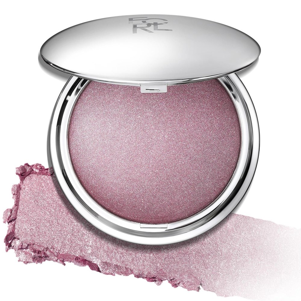 FOCALLURE Shimmer Face Highlighter Makeup Powder, Gel to Powder Glow Finish, Leaving a Lightweight & Healthy Radiance, Long Lasting Luminous Face Body Highlighter Makeup,PK01 Pinkish Galaxy