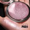 FOCALLURE Shimmer Face Highlighter Makeup Powder, Gel to Powder Glow Finish, Leaving a Lightweight & Healthy Radiance, Long Lasting Luminous Face Body Highlighter Makeup,PK01 Pinkish Galaxy view 3