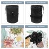 2PCS Colorful Cactus-100 Travel Cosmetic Bag: Your Ultimate Makeup Organizer & Bathroom Cases - With Drawstring, Cylindrical & Small Toiletry Bag view 3