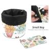 2PCS Colorful Cactus-100 Travel Cosmetic Bag: Your Ultimate Makeup Organizer & Bathroom Cases - With Drawstring, Cylindrical & Small Toiletry Bag view 4