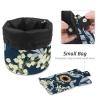 2PCS Artistic Sunflowers-288 Travel Cosmetic Bag: Your Ultimate Makeup Organizer & Bathroom Cases - With Drawstring, Cylindrical & Small Toiletry Bag view 4