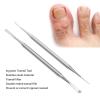 Ingrown Toenail File Lifter, Nail File Cleaner Pedicure Nail Care Double Ended Curved Tail for Pedicure Salon view 4