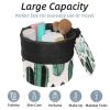 2PCS Artistic Cactus-170 Travel Cosmetic Bag Makeup Organizer: Stylish Bathroom Cases with Drawstring, Cylindrical & Small Toiletry Bag view 2