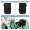 2PCS Artistic Cactus-170 Travel Cosmetic Bag Makeup Organizer: Stylish Bathroom Cases with Drawstring, Cylindrical & Small Toiletry Bag view 3