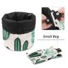 2PCS Artistic Cactus-170 Travel Cosmetic Bag Makeup Organizer: Stylish Bathroom Cases with Drawstring, Cylindrical & Small Toiletry Bag view 4