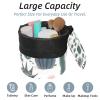 2PCS Artistic Cactus-107 Travel Cosmetic Bag Makeup Organizer, Drawstring Bathroom Cases - Cylindrical & Small Toiletry Bag view 2