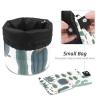 2PCS Artistic Cactus-107 Travel Cosmetic Bag Makeup Organizer, Drawstring Bathroom Cases - Cylindrical & Small Toiletry Bag view 4