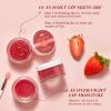 ANAI RUI Lip Scrub and Mask Set, Lip Exfoliator Scrub and Moisturizer Gift, Lip Scrubber Exfoliator & Sugar Lip Scrub with Vitamin C, Mini Gifts For Women, Lip Care Products view 4