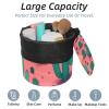 2PCS Artistic Cactus-184 Travel Cosmetic Bag: Your Ultimate Makeup Organizer & Bathroom Cases - With Drawstring, Cylindrical & Small Toiletry Bag view 2