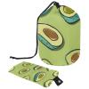 2PCS Fresh avocado-693 Travel Cosmetic Bag Makeup Organizer Bag Bathroom Cases Toiletry Bag with Drawstring (Cylindrical bag and small bag) view 1