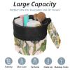 2PCS Aesthetic Sunflower-318 Travel Cosmetic Bag Makeup Organizer: Stylish Bathroom Cases with Drawstring, Cylindrical & Small Toiletry Bag view 2
