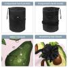 2PCS Fresh avocado-699 Travel Cosmetic Bag Makeup Organizer, Drawstring Bathroom Cases - Cylindrical & Small Toiletry Bag view 3