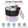2PCS Artistic Cactus-198 Travel Cosmetic Bag Makeup Organizer: Stylish Bathroom Cases with Drawstring, Cylindrical & Small Toiletry Bag view 2