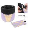 2PCS Artistic Cactus-198 Travel Cosmetic Bag Makeup Organizer: Stylish Bathroom Cases with Drawstring, Cylindrical & Small Toiletry Bag view 4