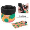 2PCS Artistic Cactus-154 Travel Cosmetic Bag Makeup Organizer: Stylish Bathroom Cases with Drawstring, Cylindrical & Small Toiletry Bag view 4