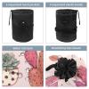 2PCS Colorful Cactus-20 Travel Cosmetic Bag: Your Ultimate Makeup Organizer & Bathroom Cases - With Drawstring, Cylindrical & Small Toiletry Bag view 3
