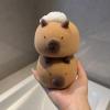 2 Pieces Bath Sponge Capybara Exfoliation Sponge Shower Sponge Ball for Kids Adults, Body Sponge for Shower  Large Size, Cute Capybara Shape Sponge Ball for Bath, Dishwashing view 2