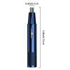 Ear Hair Trimmer for Men | Rechargeable Nose Hair Trimmer | Eyebrow Trimmer, Hair Clipper, 2 in 1 for Face, Beard, Foot, Hand Hair, Easy Cleansing Nose Clippers, Facial Hair Trimmer view 4