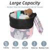 2PCS Artistic Cactus-131 Travel Cosmetic Bag Makeup Organizer, Drawstring Bathroom Cases - Cylindrical & Small Toiletry Bag view 2