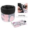 2PCS Artistic Cactus-131 Travel Cosmetic Bag Makeup Organizer, Drawstring Bathroom Cases - Cylindrical & Small Toiletry Bag view 4