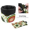 2PCS Green avocado-609 Travel Cosmetic Bag Makeup Organizer Bag Bathroom Cases Toiletry Bag with Drawstring (Cylindrical bag and small bag) view 4