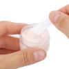 12 Pcs 15ml/0.5oz Small Travel Containers Clear Plastic Cosmetic Jar Refillable Roun for Beauty Lotion Cream Products Sample Bottles Black Plastic With Screw on Lid Container view 4